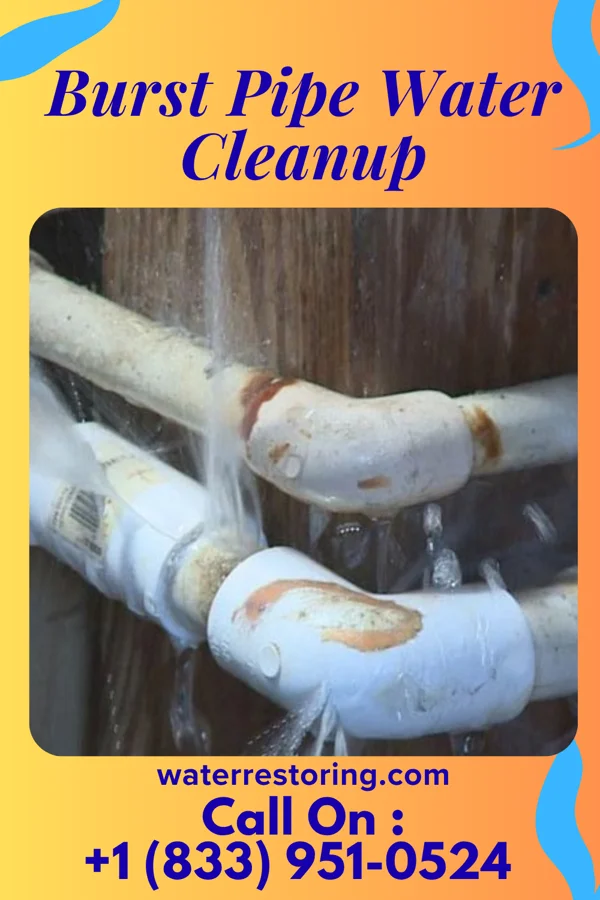 Burst Pipe Water Cleanup in Bixby, OK